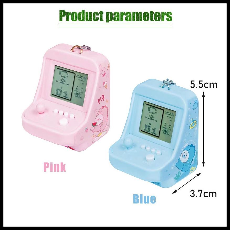 GANTUNGAN KUNCI KONSOL MINI KONSOL GAME PORTABLE GAME ARCADE GENGGAM KEYCHAIN MAINAN KONSOL GAME GEN