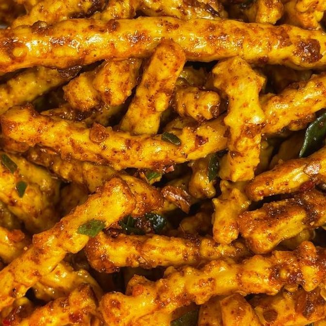 

Seblak KERUPUK AKAR Pedas Daun Jeruk Snacks Krupuk