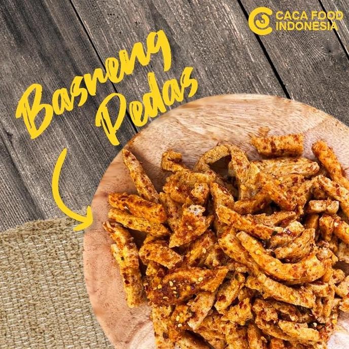 

1 KG BASRENG PEDAS CACAFOOD Cemilan Snack Keripik Food renyah basreng viral