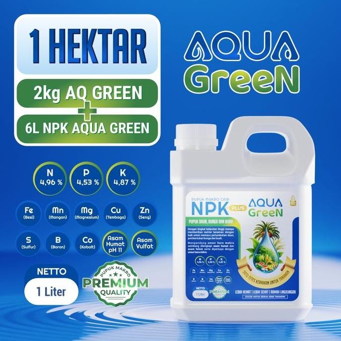 

Terlaris Npk Cair Aqua Green Solusi Panen Melimpah 1 Liter