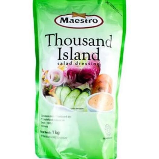 

maestro mayonaise thousand island pouch 1KG