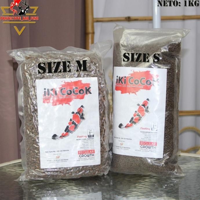 Terlaris Cod - Pakan Ikan Koi - Vitamin - Pakan Koi Iki Cocok Size M Dan S