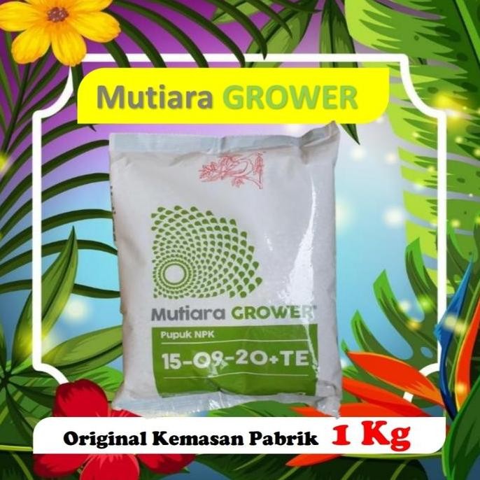 

Terlaris Meroke Npk Mutiara Grower 15-09-20/1Kg Kemasan Pabrik
