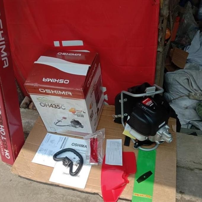MESIN POTONG RUMPUT HONDA OSHIMA 4 TAK  BRUSH CUTTER  OH 435C