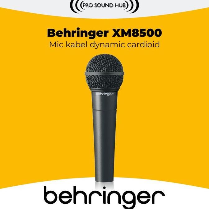 Behringer XM8500 XM 8500 XM-8500 Mic Dynamic Microphone Kabel Cardioid LA