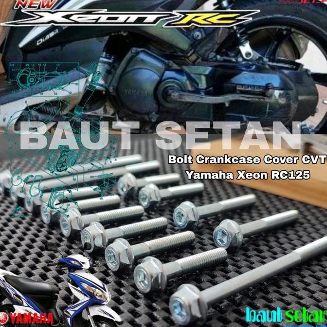 Baut Set blok CVT Xeon RC 125 Mode dua kunci