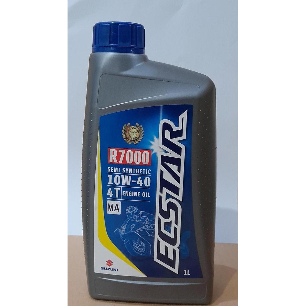 Suzuki Ecstar Oil, Oli Ecstar 1 Liter Sp/Ma, Satria Fu 150 Karbu Best Seller