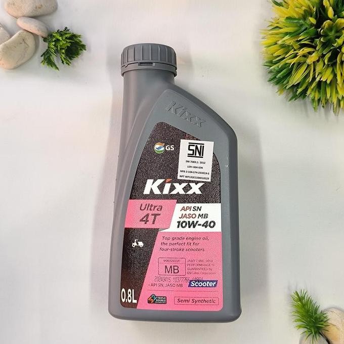 Oli Motor Matic Scooter Kixx Ultra 4T Semi Synthetic Made In Korea Terlaris