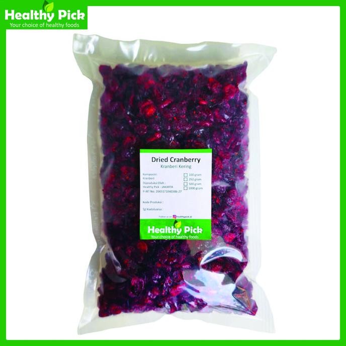 

Dried Cranberry Unsweetened 1kg