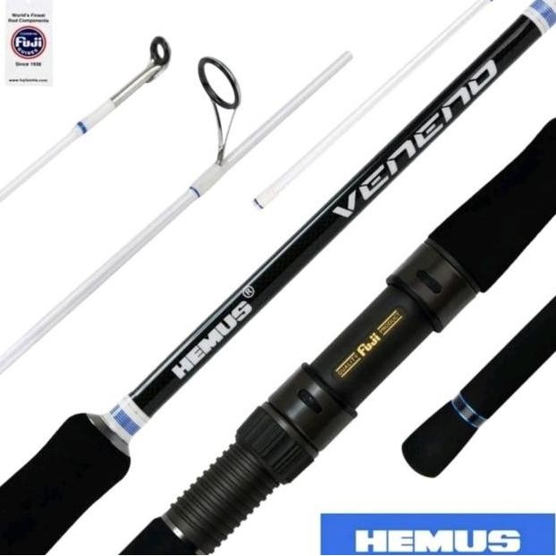 Joran Pancing Hemu Veneno Fuji Alconite Reel Eat Fuji
