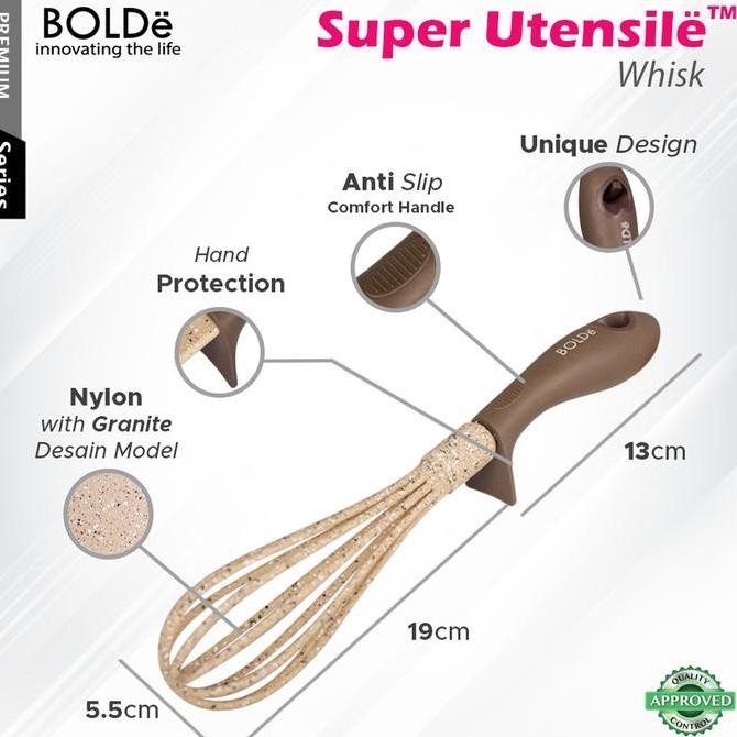 Produk Baru BOLDe Super Utensil Whisk Pengaduk Kocokan