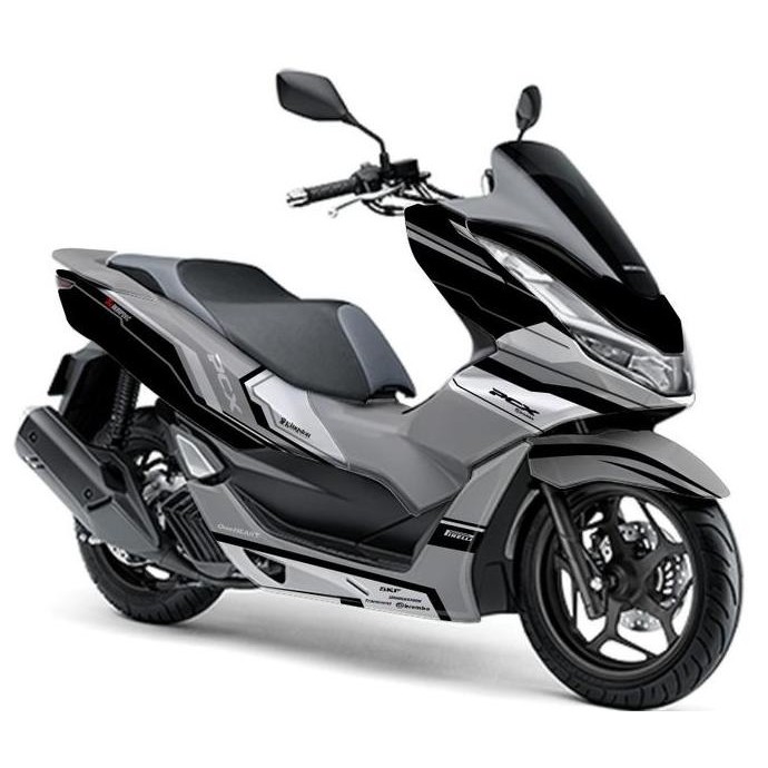 DISKON Sticker Stiker Decal PCX 160 Full Body keren Variasi 1 merah putih hitam motor motorcycle