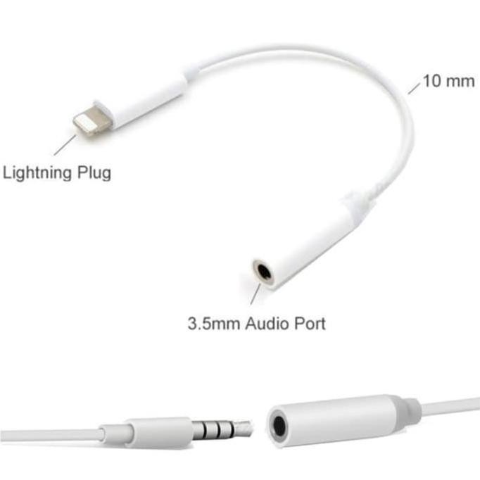 LIGHTNING TO HEADPHONE JACK ADAPTER FOR IPHONE7 IPHONE 7 EARPHONE ORIGINAL