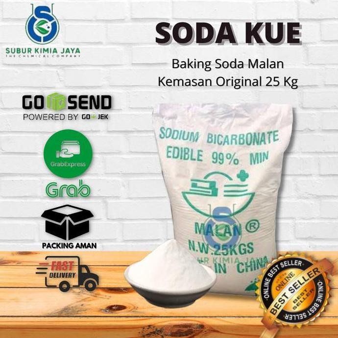 

Sale! Soda Kue / Sodium Bicarbonate / Baking Soda Ex Rrc Malan 25 Kg / 1 Zak