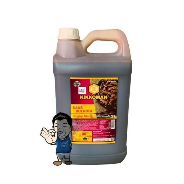 

Ready Kikkoman Bulgogi Sauce- Saus Bulgogi Jerigen Halal 5.7Kg