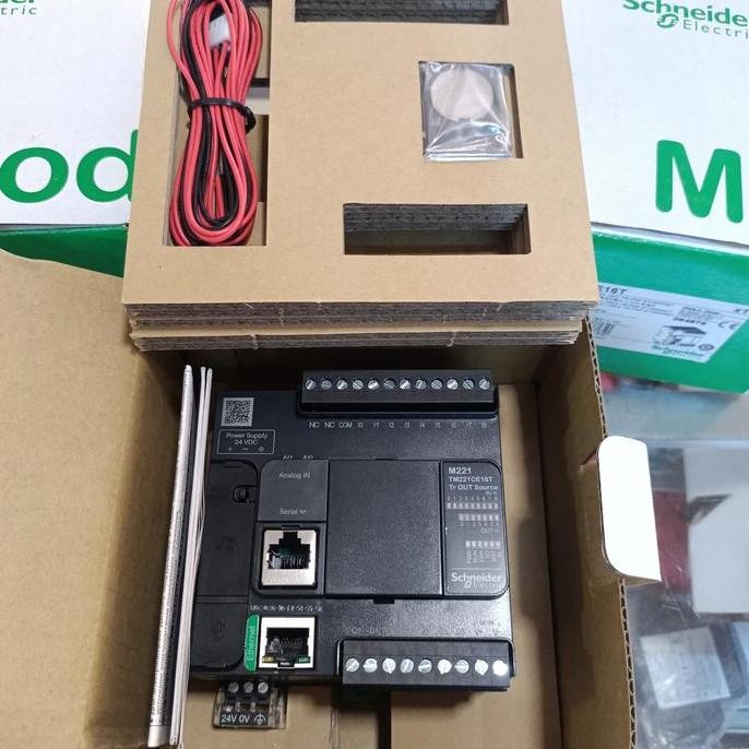 Modicon Plc Schneider Tm221Ce16T Transistor Ethernet Controller
