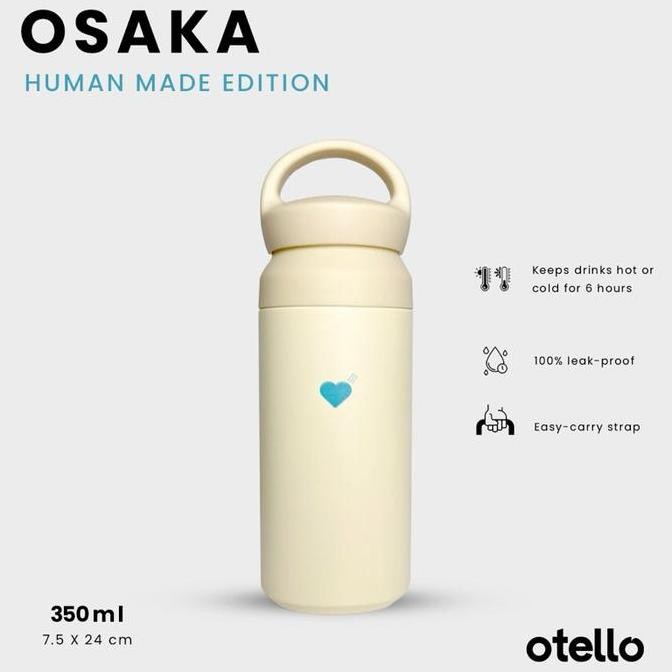 || TWILLIGHT / Otello Tumbler Botol Air Minimalist Aesthetic Blue Bottle & Human Made Edition ||~~~