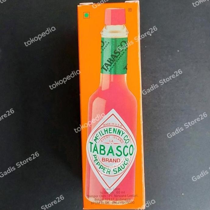 

tabasco pepper sauce 60 ml terlaris