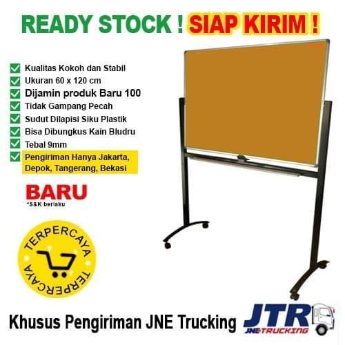 

Papan Pin Board / Soft Board Sakana Polos 60X120 ( Kaki )