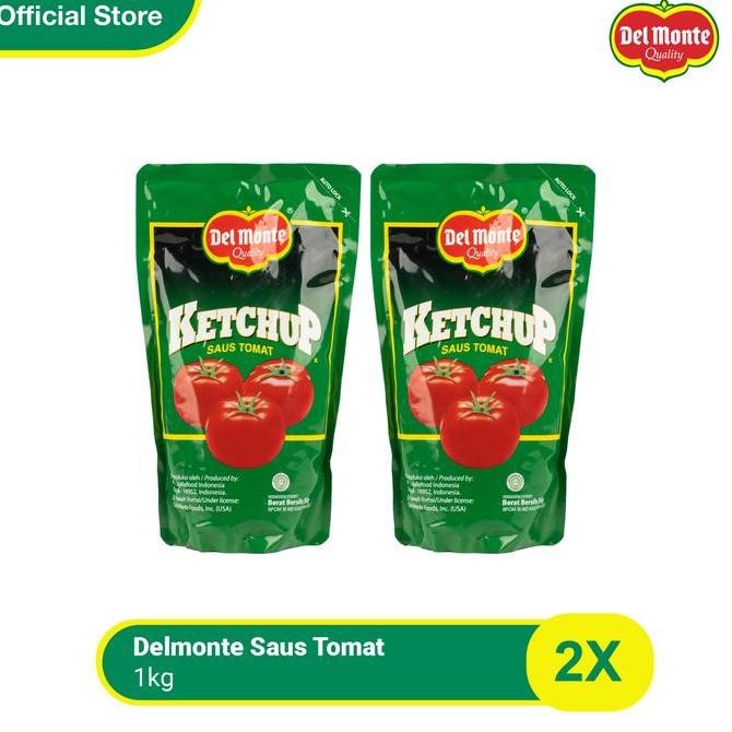 

Diskon! Delmonte Saus Tomat Pouch 1 Kg - Isi 2