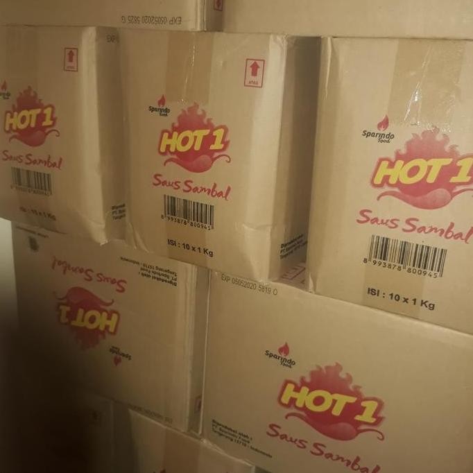 

Diskon! (Dus)Saos Hot1 Refill 1Kg