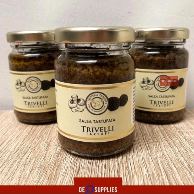 

Tersedia Trivelli Truffle Sauce Tartufata 90gr - Tartufi Saus Truffle Hitam