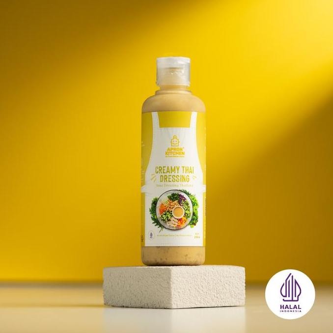 

PROMO APRON KITCHEN KACANG THAI SANGRAI SAUS DRESSING SALAD 250ML PEANUT SAUCE
