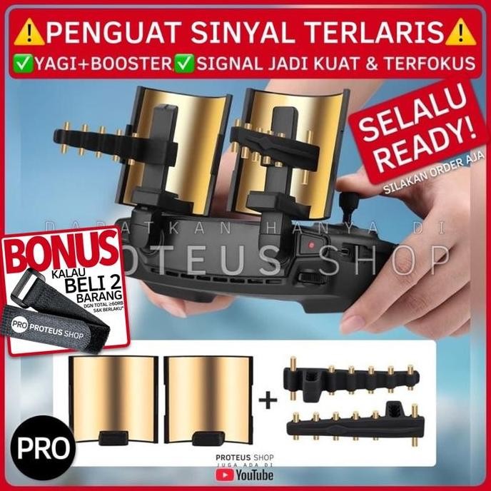 SIGNAL BOOSTER PENGUAT SINYAL YAGI DRONE DJI Mavic Mini SPARK PRO