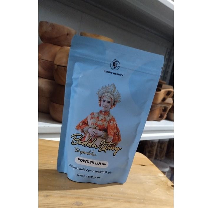 Lulur Pemutih Badan Lulur bedda lotong bubuk henny beauty Asli 100 Gram