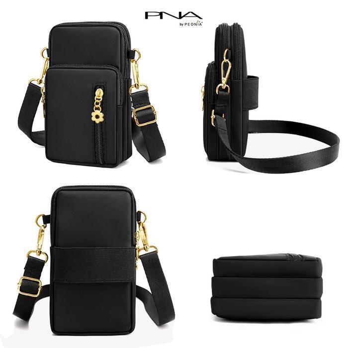 Peonia Pna Injoo Tas Hp Kecil Kerja Selempang Wanita