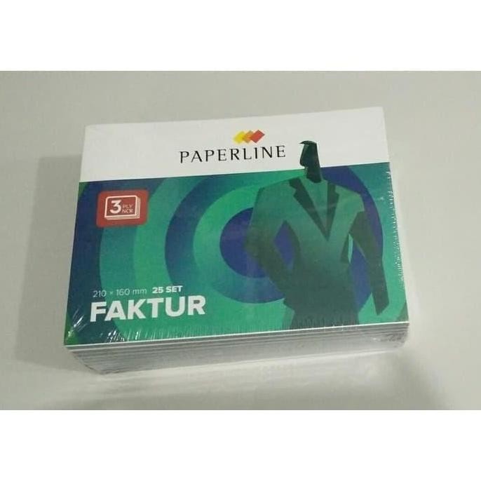 

produk baru!! [ pack ] buku faktur rangkap 3 ply - ncr paperline murah!