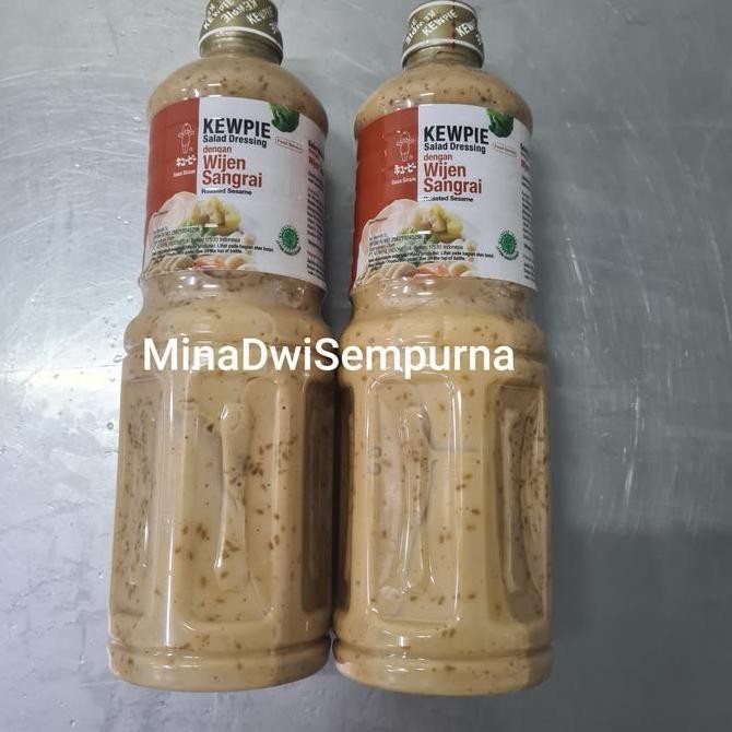 

PROMO KEWPIE SALAD DRESSING ROASTED SESAME WIJEN SANGRAI 1 LITER STANDARD