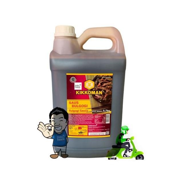 

Ready Kikkoman Bulgogi Sauce- Saus Bulgogi Jerigen Halal 5.7Kg KHUSUS GOSEND