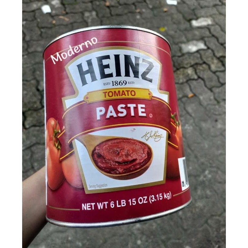 

Tersedia Heinz tomato paste 3.15 Kg