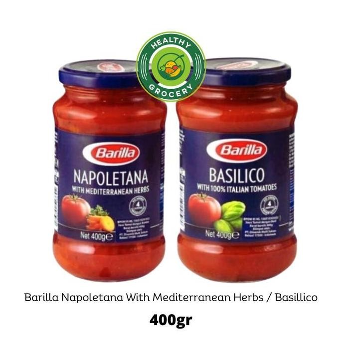 

Diskon! Barilla Basilico 400Gr / Napoletana / Saus Pasta