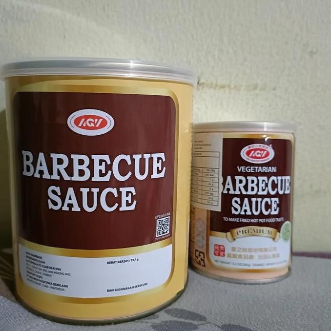 

agv sauce bbq ukuran sedang 737gr terlaris