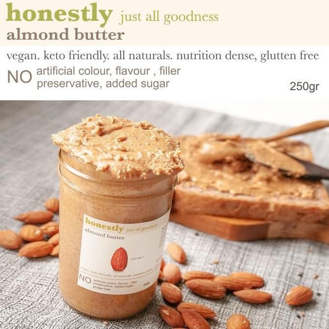 

Diskon! Honestly Almond Butter Unsweetened Vegan Keto Glutenfree
