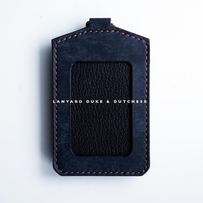 

Whitehouse Lanyard - Badalassi Carlo Italian Leather - Pueblo Navy