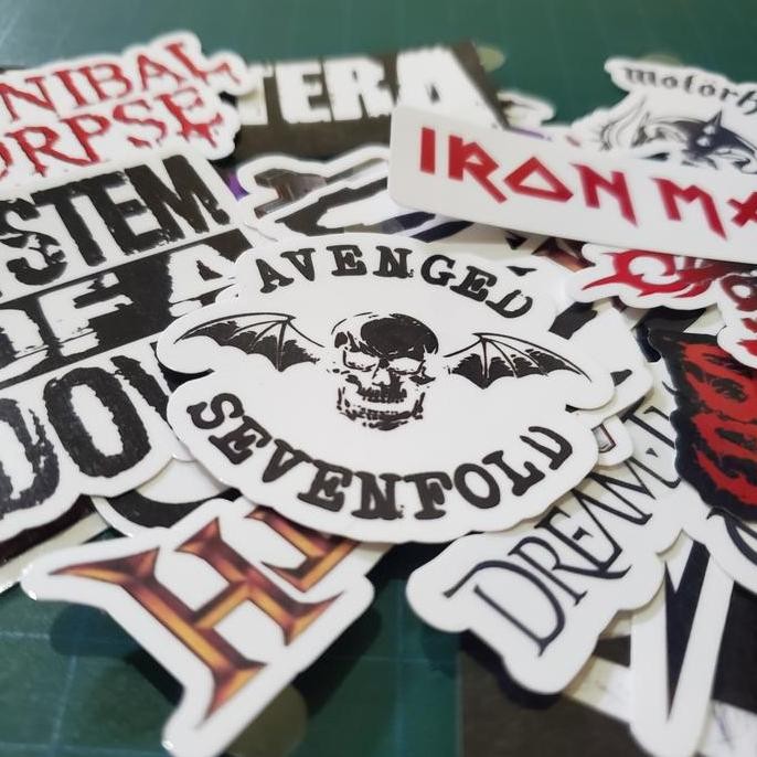 

ready STICKER PACK TUMBLR - METAL BANDS [20 PCS]
