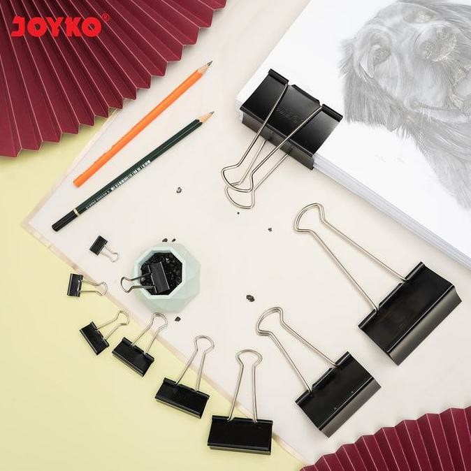 

ready Joyko Binder Clip 105 107 111 155 200 260 280 / Klip Penjepit Joyko