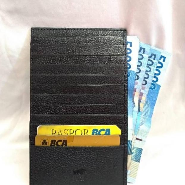 

Dompet Kartu Panjang Card Holder Model Slim Kulit