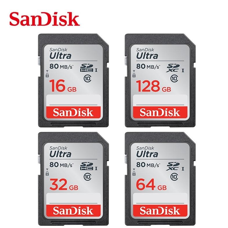 Ready Memory Sd Card Sandisk High Speed 16Gb 32Gb 64Gb Kamera Nikon Dslr D3000 D3100 D3200 D3300 D34