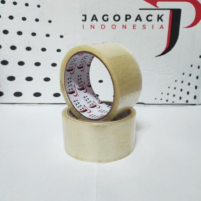 

ready 1 Slop - Lakban Bening - Cokelat 45 mm x 50 yard - Lakban Jago Pack Indonesia Ekonomis