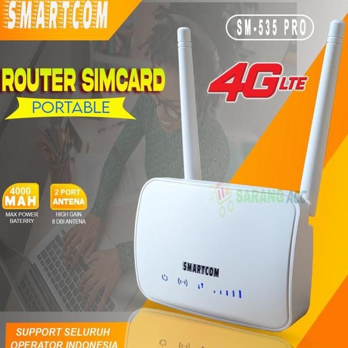 READY SMARTCOM Home Router 4G Modem B535 PRO + 300Mbps LTE not HUAWEI