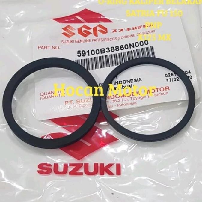 Promo SEAL CALIPER KEPALA BABI BELAKANG SATRIA FU 150 PNP SUPRA X 125 ASLI COD