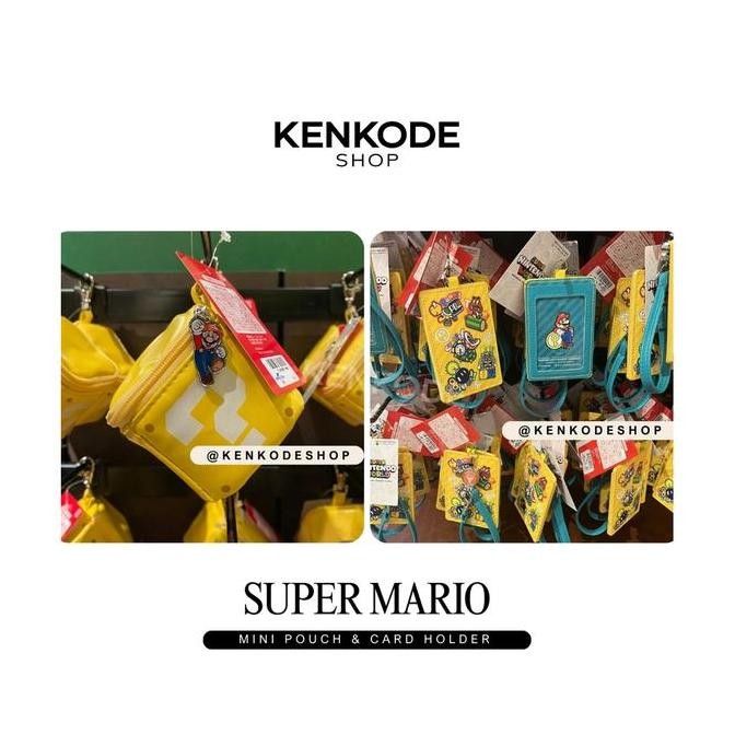 

HARGA DISC - ID Card Holder Gantungan Kartu Flazz emoney/ Small Pouch Mario Block