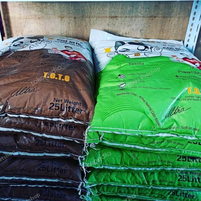 PASIR TOTO 25 LITER / PASIR KUCING