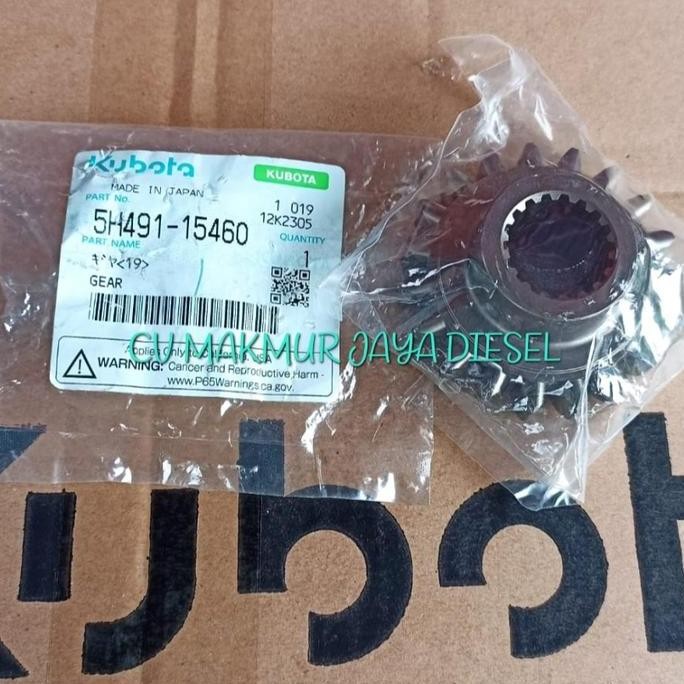 Berkualitas Gear Dc70 5H491-15460 Kubota
