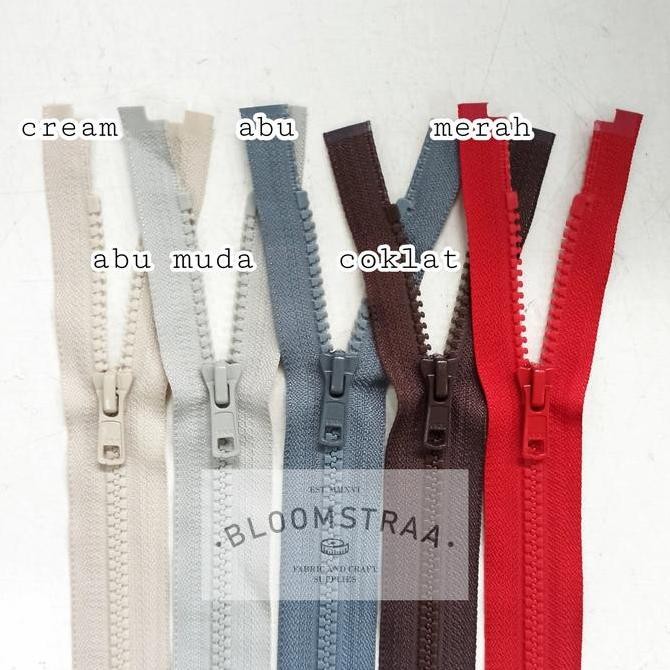 Resleting Jaket YKK 70cm Sleting jaket YKK 28 Zipper Vislon YKK