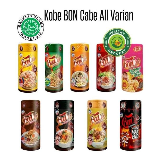 

@=@=@=@=] Kobe Bon Cabe Nori Level 3 / Bon Cabe Level 10 / 15 / 30 / 50 Max End / Bumbu Rujak Level 10